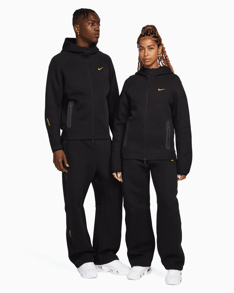 Nike x NOCTA Tech Fleece Hoodie and Pants Set black back view